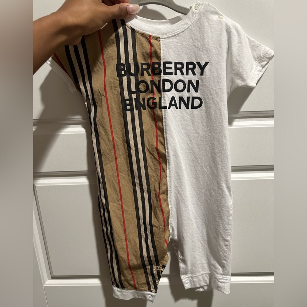 Authentic Burberry baby Romper